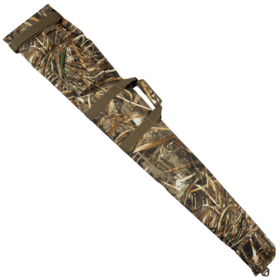 The Max 5 Camo 51-inch case features an exterior accessory pocket, and the entire case is made from ruggedly durable 900D synthetic fiber.